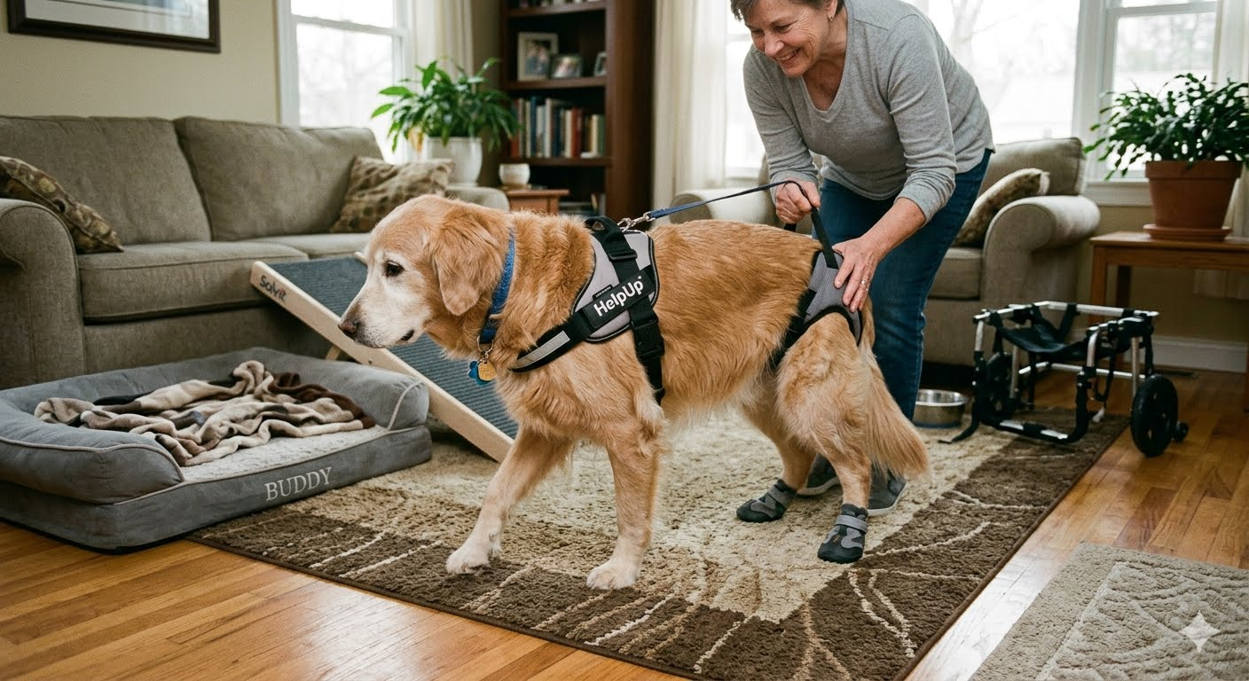 Dogs with Arthritis and Rear Leg Weakness
